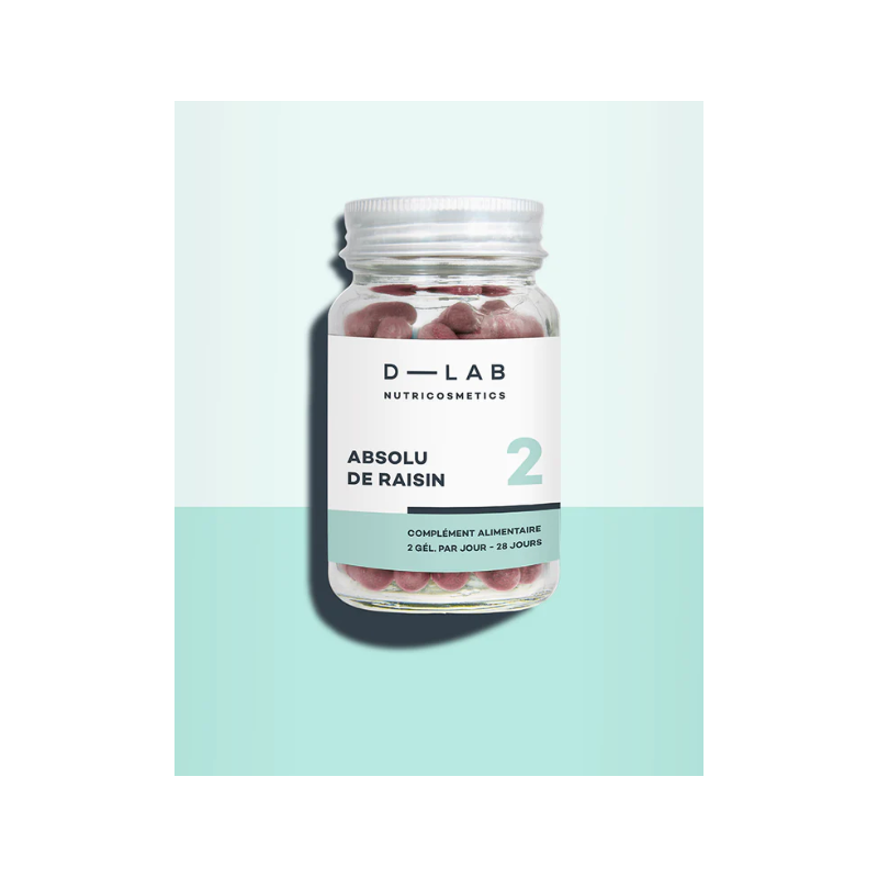 Absolu de Raisin D-LAB Nutricosmetics | Anti-Âge & Éclat | A Perla Rara