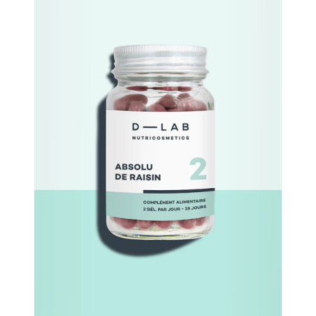 Absolu de Raisin D-LAB Nutricosmetics | Anti-Âge & Éclat | A Perla Rara