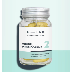 Absolu Probioderm D-LAB Nutricosmetics | Probiotiques Peau Acnéique | A Perla Rara