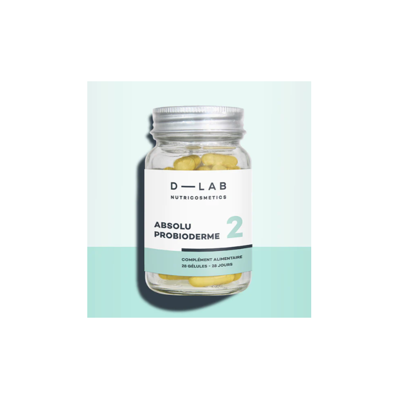 Absolu Probioderm D-LAB Nutricosmetics | Probiotiques Peau Acnéique | A Perla Rara