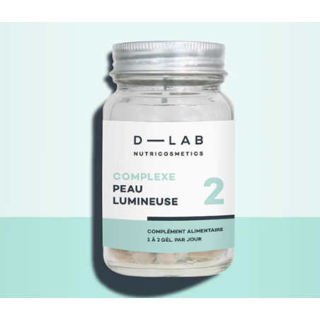 Complexe Peau Lumineuse D-LAB Nutricosmetics | Éclat & Anti-Taches | A Perla Rara Ajaccio
