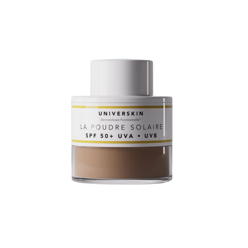 Poudre solaire SPF 50 – Soin visage Ajaccio | Institut de beauté A Perla Rara